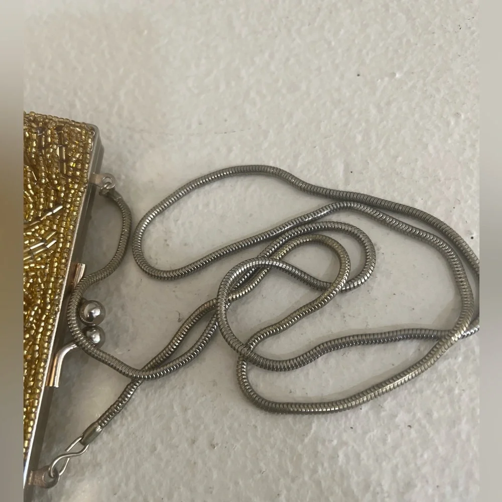 N/A gold beaded